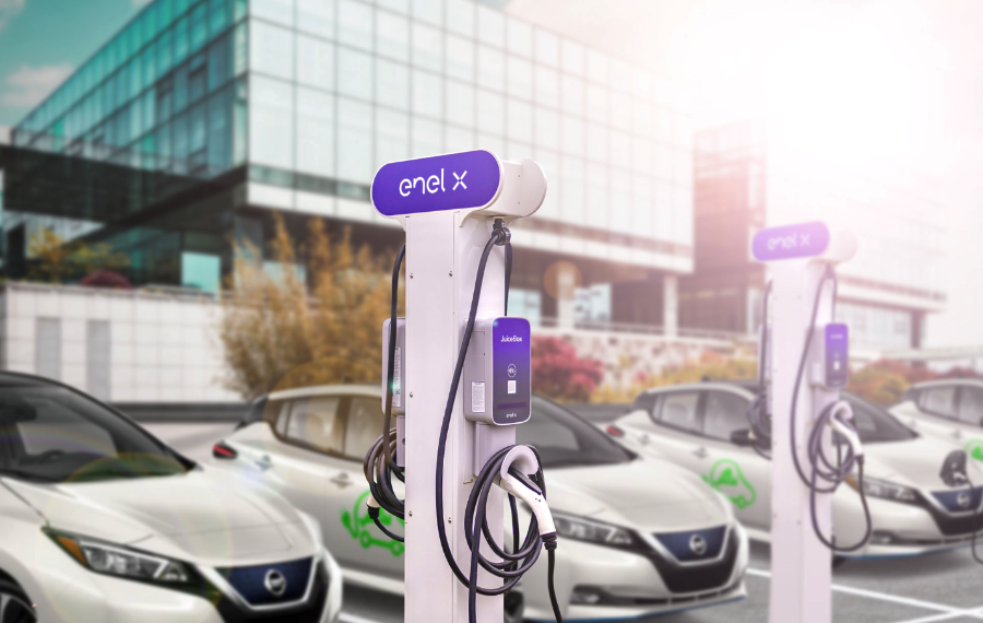 Section 8_Enel charger with white cars-1